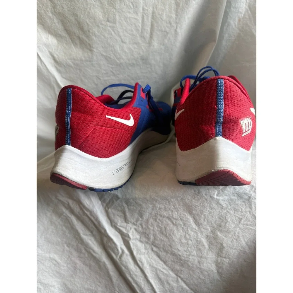 Nike Air Zoom Pegasus 16 New York Giants Blue Red‎ White Mens Running Shoes